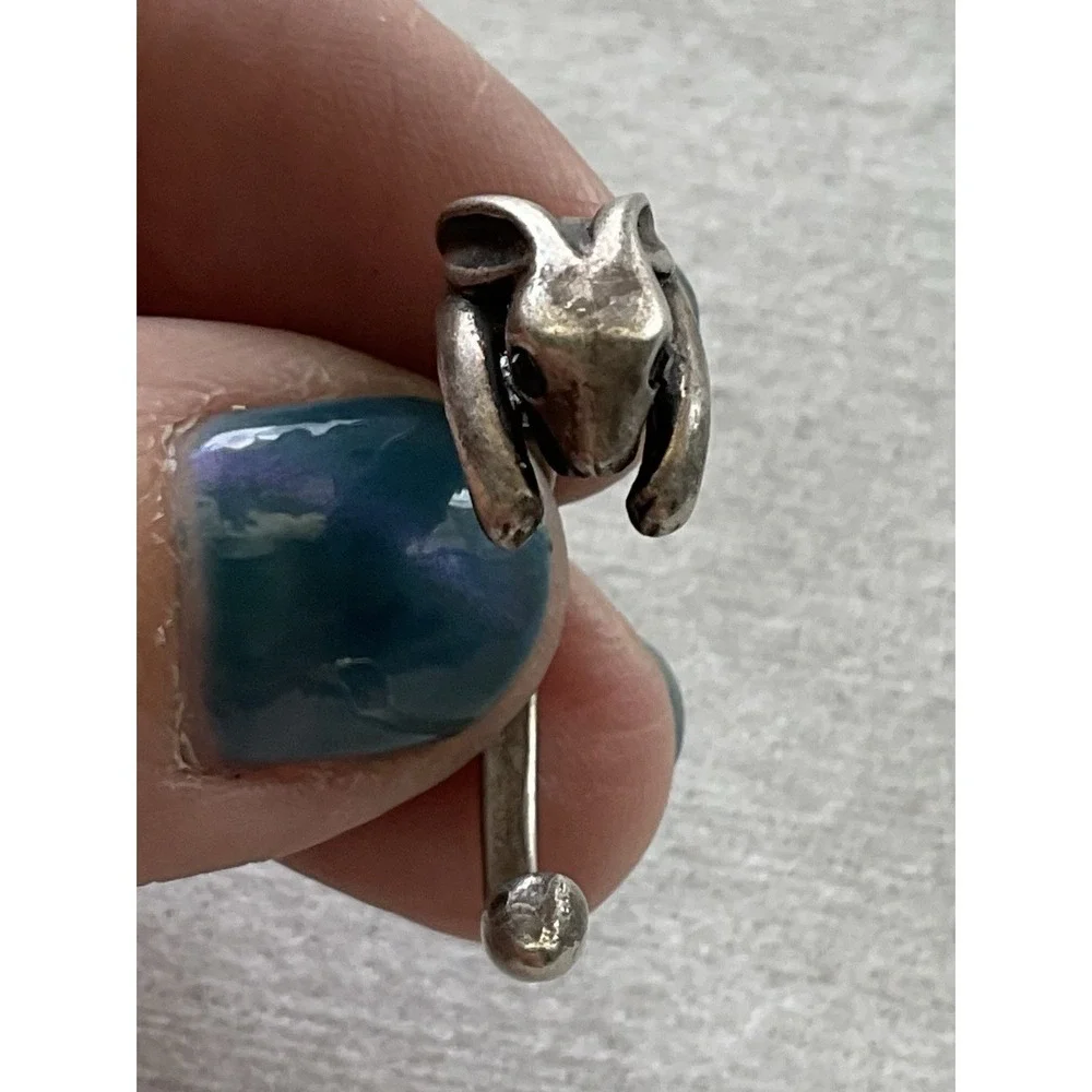 sterling silver wrap ring Sculpted Wrap Ring  Size 9 Vintage Estate Jewelry